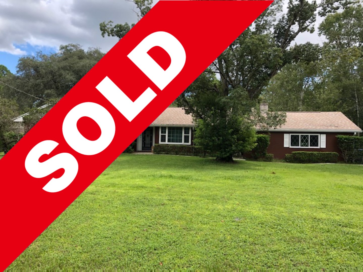 SOLD! 3BR/3BA home with lots of potential on 1.3 acres!