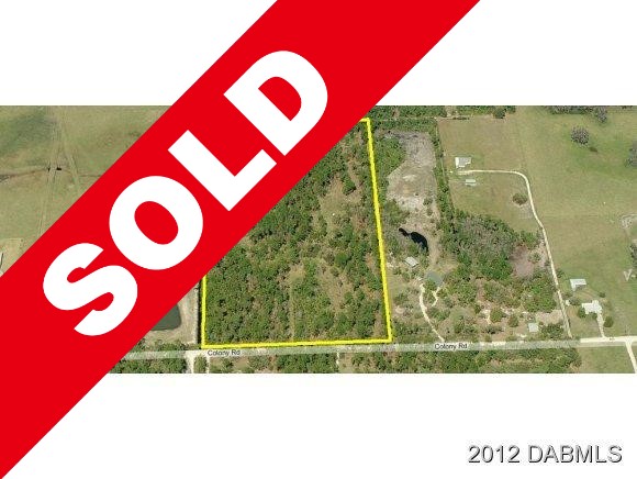 SOLD! Mostly wood 20 acre parcel on paved road!