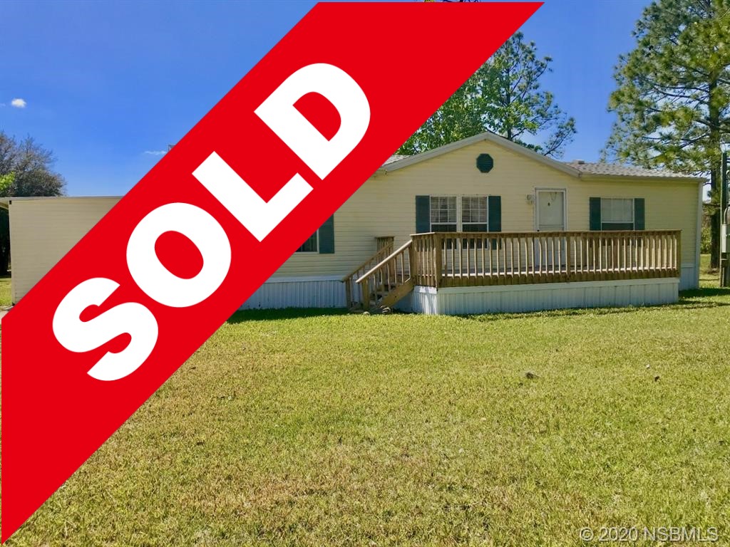 SOLD! 3BR/2BA manufactured home in the heart of the country on 10 acres